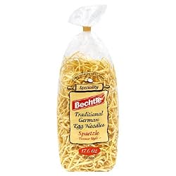 Bechtle Spaetzle (Traditional German Egg Noodles) Farmers Style, 17.6-Ounce Bags (Pack of 12)