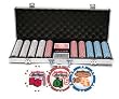 Premium Set of 500 Welcome to Las Vegas Poker Chips w/Case, Cards, & Dice