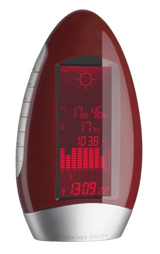 Childrens Toyshop  Garten & Freizeit : TFA 351072 Funkwetterstation RED LAVA