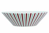Quid - 7039134 - Saladier - 23 cm - Sullivan Rouge - Porcelaine