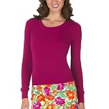 Merona� Collection Ribbed Sweater - Cherry Glow