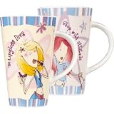 Johnson Brothers - Born to Shop - Girls, Set of 4 Lipgloss/Attitude mugs