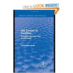 Contest of Faculties (Routledge Revivals): Philosophy and Theory after Deconstruction