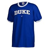 Nike Duke Blue Devils Royal Blue University Ringer T-shirt