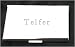 Engraved business card holder with Telfer