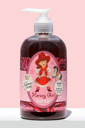 Dolce Mia Horsey Girl Vanilla Natural Liquid Soap 12 oz.