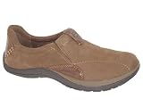 Earth Compass Black Slip on Shoes Women