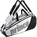 Prince 2007 Banner Collection 6 Pack Black/White Tennis Bag
