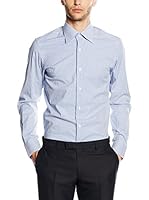 Uominitaliani Camisa Hombre 663Gq 561.1 (Azul / Blanco)