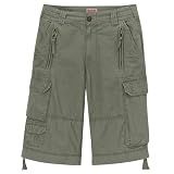 Boys' Mossimo Poplin Zip Shorts - Vine