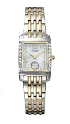Caravelle by Bulova Women's 45R003 Diamond Accented Mother of Pearl Dial Watch