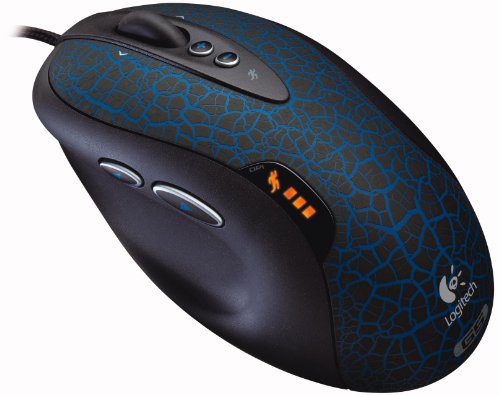 Cover image : Logitech G5 Laser Mouse - Mouse - laser - wired - USB - cracle blue