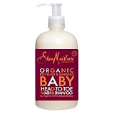Shea Moisture Organic Red Bush & Babassu Baby Head-to-toe Wash & Shampoo W/carrot Oil & Shea Butters