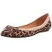 Buffalo Girl 108463 207-3562 LEOPARD SATIN TAN 56, Damen Ballerinas
