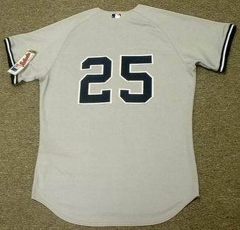 MARK TEIXEIRA New York Yankees Majestic AUTHENTIC Away Baseball Jersey, 44/LARGE