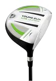 Young Gun SGS Junior Golf Club 15° Driver Green Ages 12-14 RH Graphite Shaft