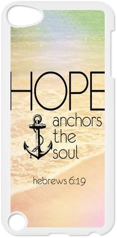 Vintage Retro Anchor Ipod Touch 5th Case Cover Hope Ahchors The Soul Hebrews 6:19 Quotes Water