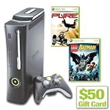 Microsoft Xbox 360 Elite Holiday Bundle with $50 G