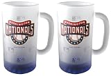 Washington Nationals Frosted Mug (16-Ounce, Set of 2)