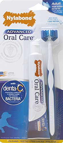 Nylabone Advanced Oral Triple Action Dog Dental Kit