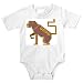 Onesie with ancient, monkey, macaque, animal