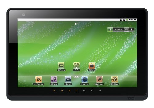 Creative ZiiO 10 インチ Android タブレット 8GB ZO-10S8G-BK