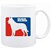 Mug White " Belgian Malinois Sports Logo " Dogs