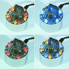 Ultraschall-Nebler McFun LED-12 mit 12 LEDs. kompl. mit Netzteil/Anleitung
