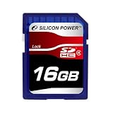 シリコンパワー SDHCメモリーカード 16GB (Class4) ブリスターパッケージ 永久保証 SP016GBSDH004V10の画像