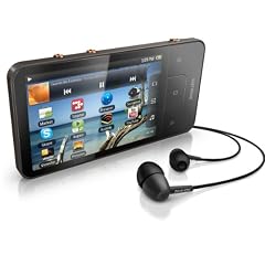 Philips SA3CNT GoGear (8 cm (3,2 Zoll) Tragbarer LCD Fernsherer (16GB Android-Mediaplayer, UKW-Tuner, Android 2.3, USB 2.0) schwarz