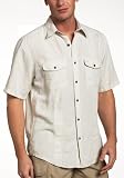 Timberland Mens Linen Tencel Solid Shirt