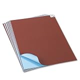 Pacon - Tandem Tones Poster Board, 14 pt., 22x28, Lt. Blue/Brown, 25 Sheets Per Carton - Pack of 5
