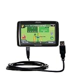 Classic Straight USB Cable for the Magellan Roadmate 5120 with Power Hot Sync and Charge capabilities - uses Gomadic TipExchange Technology