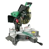 Hitachi C12LDH 15 Amp 12-Inch Dual-Bevel Miter Saw with Laser and Digital Miter Bevel Display