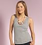 Pure Cotton Ribbed Vest