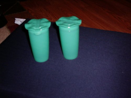 Tupperware Table Top Salt Shakers Teal