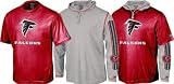 Atlanta Falcons Short Sleeve T-shirt and Long Sleeve Hoodie Tee 3-In-1 Combo XXX-Large