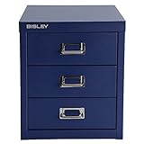 BISLEY ビスレー H123NL マルチ収納ケース ベーシック 12 【3段】オックスフォードブルー TX