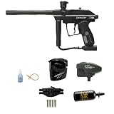 WavetoGo Spyder 2012 Xtra Paintball Marker Gun - Diamond Black Ultra 47ci Combo