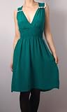 Hype Emerald Dress with Necktie