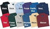 8 oz. Heavyweight Long Sleeve 100% Cotton Twill Shirt (Regular and Big & Tall Sizes)