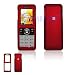 Kyocera S1300 Melo Cell Phone Red Rubber Feel Protective Case Faceplate Cover + Free LiveMyLife Wristband