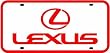 LEXUS LICENSE PLATE sign * car classic sport