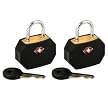 Travel Sentry Mini Padlock, 2 pk Black