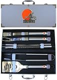 NFL Cleveland Browns 8pc. BBQ Set w/Case