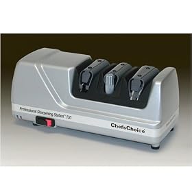 Click here to buy Chef'sChoice Professional Sharpening Station - Platinum by Chef's Choice.