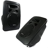 Produkt-Bild: 1200 Watt Paar 20cm (8") DJ PA Boxen 2x Lautsprecher Outdoor