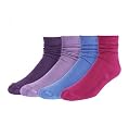 Ladies Bamboo Active Performance Socks - UK size 4-7 - Pack of 4 coloured pairs of Bamboo socks