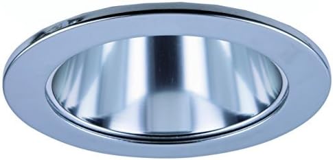 ELITCO LIGHTING R4-199CC 4" LineVolt Chrome Reflector W/ CH Trim Ring