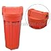 Pentek 150015 3/4" #10 Standard High Temperature Red Filter Housing